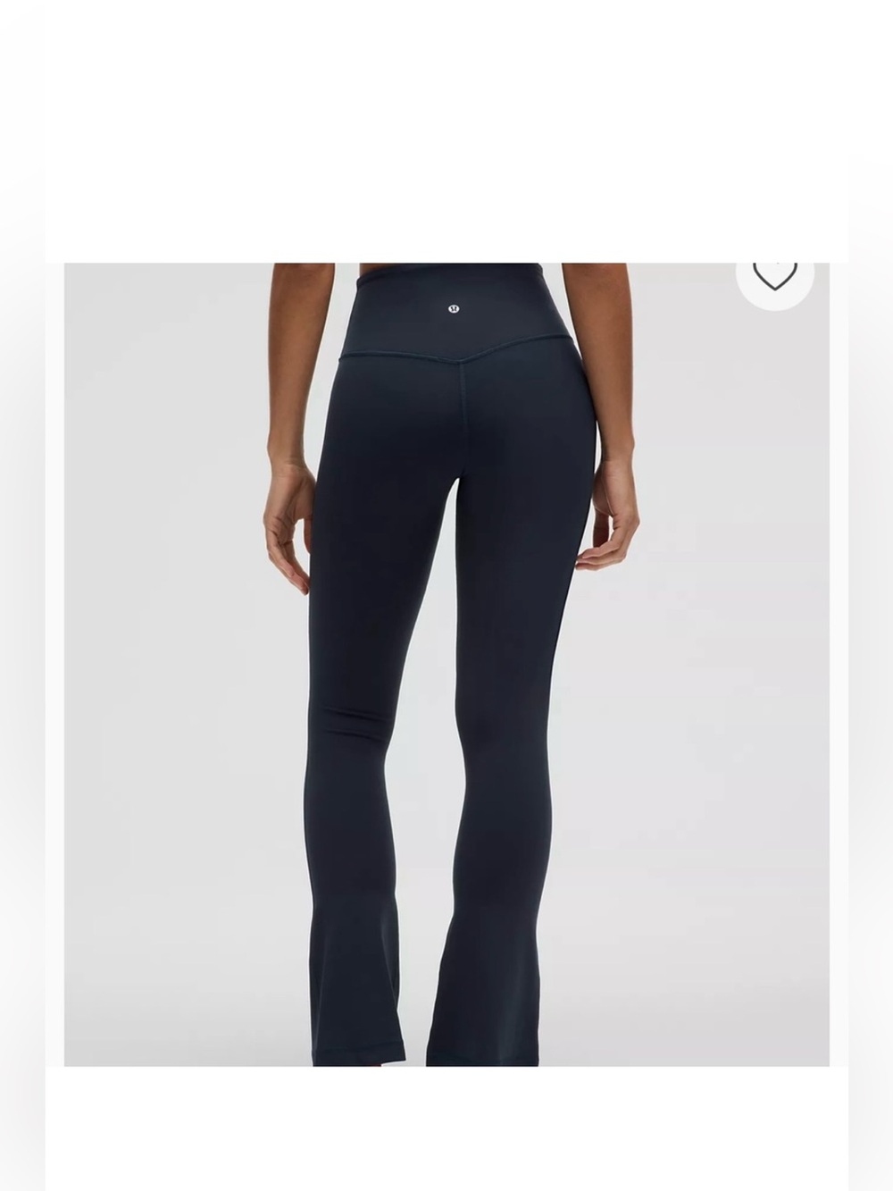lululemon athletica Navy High-Rise mini flare leggings